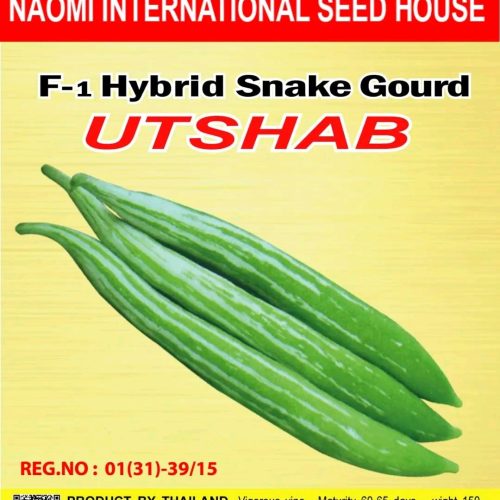 চিচিঙ্গা UTSHAB  হাইব্রিড  Naomi seed